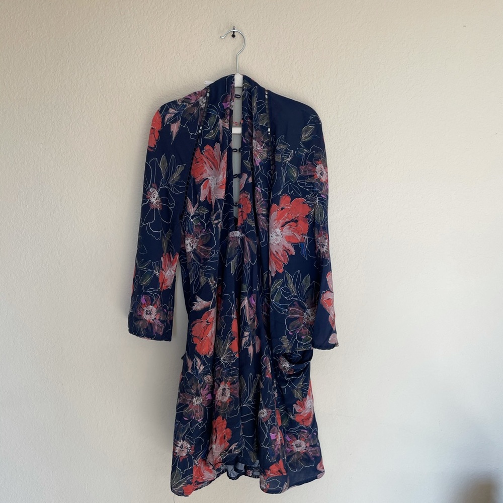 Free People Eyes on you tunic dress boho floral - Picture 4 of 4